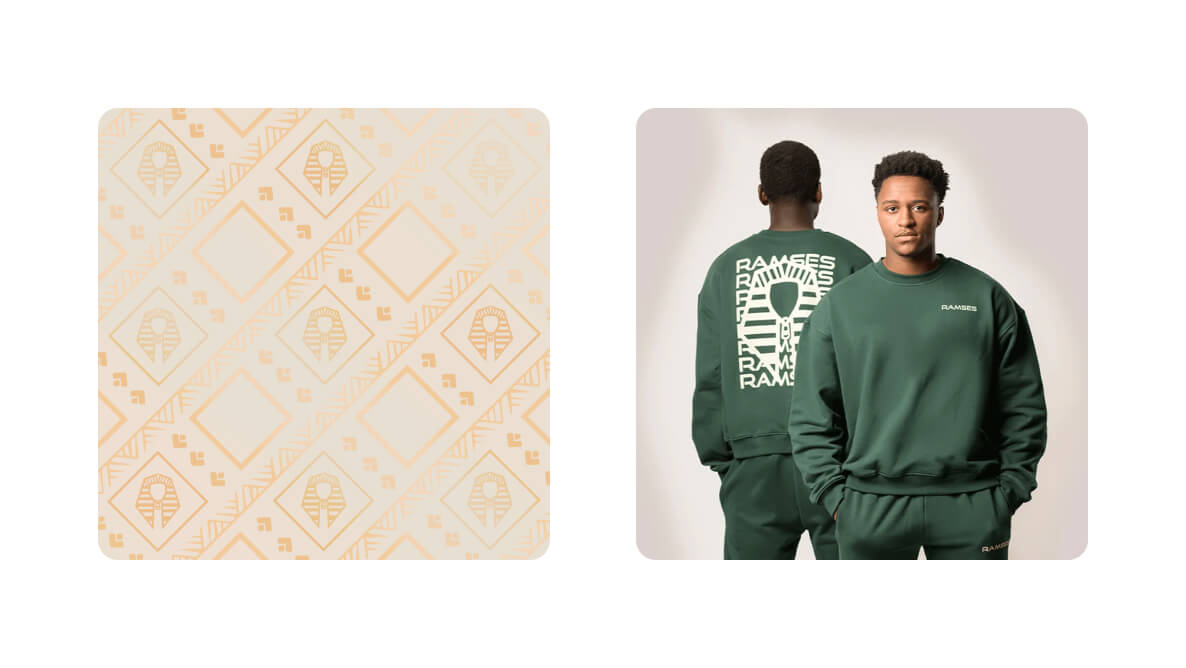 Huisstijl Ramses weergave